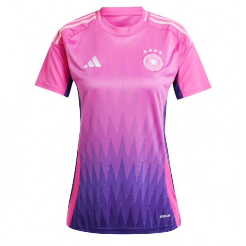 Maglia Calcio Germania Seconda Divisa Donna Europei 2024 Manica Corta